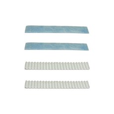 PURE BURG 四入組 適用富士通冷氣濾網 PM2.5 HEPA 防霉靜電濾網 分離式變頻冷氣濾網, 1套, 抗過敏原PM2.5 HEPA濾網 X 2  防霉靜電濾網 X 2