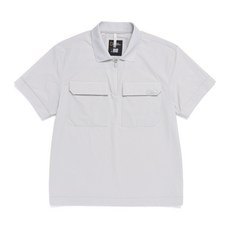 내셔널지오그래픽 N262MSH320 에어서커 하프집업 반팔 카라 셔츠 URBAN ICE 958647