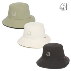 [백화점 정품] 25FW [시그니처]폴라베어로고코튼버킷햇 OUA26C03, 59, 오프화이트