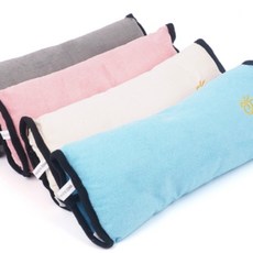 차량용 안전띠 쿠션 안전벨트커버 안전띠커버, 블루, 1개