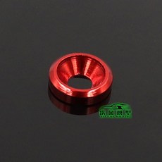 카운터 싱크 나사 RC 알루미늄 용 0pcs M3 와셔 컬러 가스켓 알루미 부품 모델, 버건디