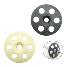 디스크화스너 칼브럭 고정 6mm 8mm 공용 아이보리 200개