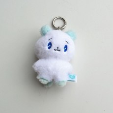 플레이브 PLAVE 므메미무 가방걸이 보이그룹 버추얼 액세서리 키링 캐릭터 굿즈 응원 인형, 1개, E. PLAVE 블루 플라워 키링