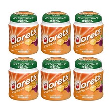 몬델리즈 클로레츠 큰 과일 열정 병 112g×6개, 1개, 1g