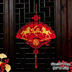 베트남식 걸이 장식 설날 전통 봄 축제 태슬 펜던트 창문 문 커플렛, 05 A2