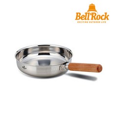 벨락 캠핑용 야외용 스텐 프라이팬 24cm(전용케이스 포함), 단품, 1개