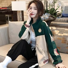 [Myshe] 여성 캐주얼 야구자켓 자켓 간절기 야구점퍼 Night9621FEI621BQF01