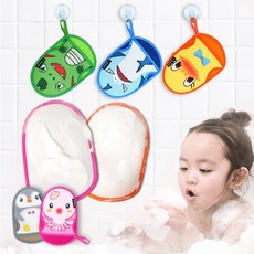 마니또 쥬쥬 키즈용 목욕장갑 목욕스폰지, 1개, 다이노소어