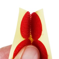 굿픽몰 원형 테이프 점착스티커, 흰색