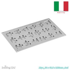 PAVONI 義大利 擬真矽膠模-淺型拼圖薄片9款 PV GG018, 1個