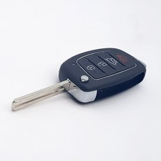 현대차 (4버튼) 그랜져HG 싼타페DM 올뉴투싼 LF소나타 폴딩키 케이스 (센타밀링) 기판없음 4B-C1, 1개, 4.(4버튼)폴딩키(센타밀링)+건전지