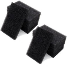 수족관 생물 여과제 미디어 스펀지 6.28 x 4 0.78 인치 12개 세트 맞춤형 폼 어항용, 수족관 생물 여과제 미디어 스펀지, 6.28 x 4 0