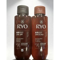 려 RYO 흑운 볼륨 & 모근 강화 샴푸 180ML+ 린스 180 ML X 3 세트, 1개