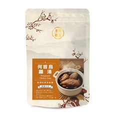 何首烏雞湯藥膳包 二人份 藥材黃金比例 滋補養生 全家共享, 1個, 70g
