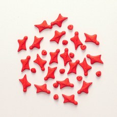 [MORNING CLIMB] 스피드 클라이밍 루트 냉장고 자석 / 암벽 등반 볼더링 암장 홀드 마그넥 마그네틱 친구 선물, 레드