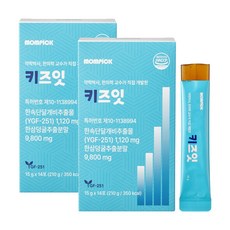 맘픽 키즈잇 한삼덩굴 환삼덩굴 추출분말 율초 식약청 HACCP 인증 젤리 스틱, 2세트, 14회분