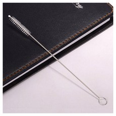 스텐 빨대솔 20cm 빨대 스트로우 세척솔, 1개