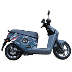 Matchwood gogoro 3系列 VIVA XL 藍迷彩鯊魚款 防刮車套 騎乘版