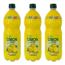 퍼시픽초이스 레몬즙, 1L, 3개