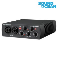 프리소너스 AudioBox USB 96 블랙에디션 USB 오디오 인터페이스