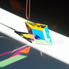 分光稜鏡 - 拍照特效濾鏡 - 太陽捕手 - 七彩折射電鍍桌麵擺件 - 陽光女生日禮物