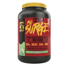 Mutant Surgymed Gourmet乳清蛋白 震動 薄荷巧克力片, 727g, 1個