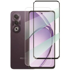 OPPO A3X 4G版 鋼化玻璃保護貼 滿版全覆蓋 高清防指紋, 1個