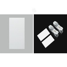 롱스팜 붙이는 블라인드(90x150cm) (화이트) 길이조절