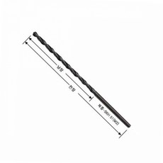 와이지원 스트레이트 롱드릴 3x150mm hss 철재 금속 홀가공 깊은 천공 기리 공작 기계 공구