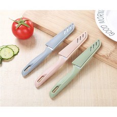 北歐風廚房水果刀 蔬果削皮刀 料理廚具, B7202-粉色, 1個