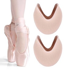 Ballet Dance Pointe Shoe Socks Pad Toe Pads for Pointe Shoes Anti-Slip Toe Half Socks Relief Fo