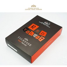 일본 가토 페스타 하라다 도쿄한정 티그레스 레드벨벳 초코케이크 3개입, 단품