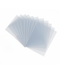 DEI DOW 卡片保護膜 65*90mm 標準尺寸卡片適用 高清透明 無毛刺 100入/包, 透明