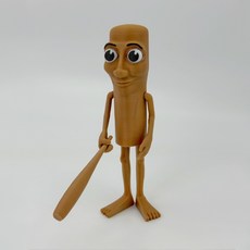 이탈리안 브레인롯 피규어 밈 퉁퉁퉁 사후르 피규어 트랄랄레로 타랄라라 장난감 3D 프린터, 퉁퉁퉁 사후르(통나무), 1개