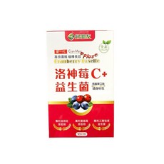 好朋友 蔓越莓洛神莓C 益生菌全素隨身粉包, 1個