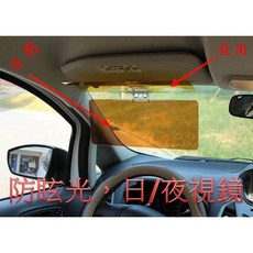 日夜兩用鏡 - 防遠燈 防眩光 夜視鏡 (開車 夜騎), 1個