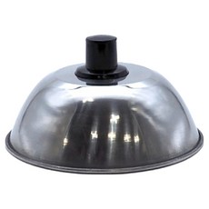 국내산 스텐 업소용 호떡 폭탄계란찜 덮게 뚜껑 130x65mm (손잡이20mm), 1개