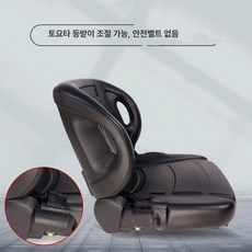 지게차의자 중장비 크레인 운전석 시트 포크레인 좌석, 1개, 조절식 등받이 안전벨트없음