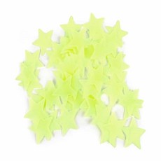 야광별 3cm 100p 별스티커 레비바 어린이집, 혼합, 혼합