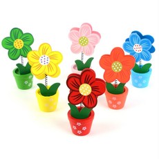 헤이영 플라워 팬시 메모홀더 1P 사진꽂이