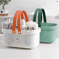 수영장 바구니 물빠짐 욕실 목욕 샤워 헬스장 가방, 애프리콧