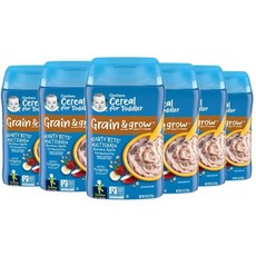 유아 시리얼 멀티그레인 바나나 애플 스트로베리, 227g, 12개