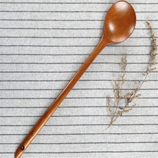 마켓찌니소 로즈우드 샐러드스푼 큰숟가락