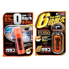 소프트99 글라코 G-19 불소피막 유리발수 코팅제 70ml+소프트99 글라코 미러코트제로 40ml 사이드미러 코팅제, 1개