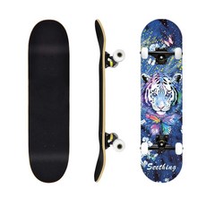 스케이트 보드 입문자 짧은 연습용 초보자 숏, V