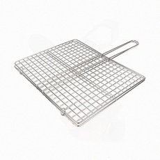 야외 고기구이 스텐 사각석쇠 캠핑용 직화구이 그릴망 바베큐망 사무용품, 소