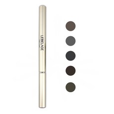 르베라쥬 우드 아이브로우 펜슬 (펜슬+브러쉬타입), 1개, 04-흑갈색