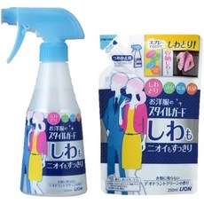 라이온 시와토리 뿌리는 다리미 스프레이 본체 300ml 리필 250ml, 1개