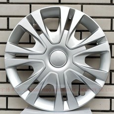15인치 실버블랙 12-16인치 휠커버 세트 디자인 자동차 휠캡 4개, J 14인치 KY - 실버