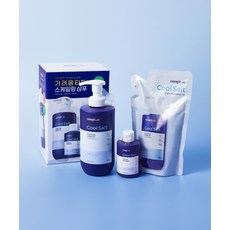 닥터지 두피랩 쿨 솔트 스케일링 샴푸 더블 기획세트 본품 500g+리필 500g+증정 100g, FREE
